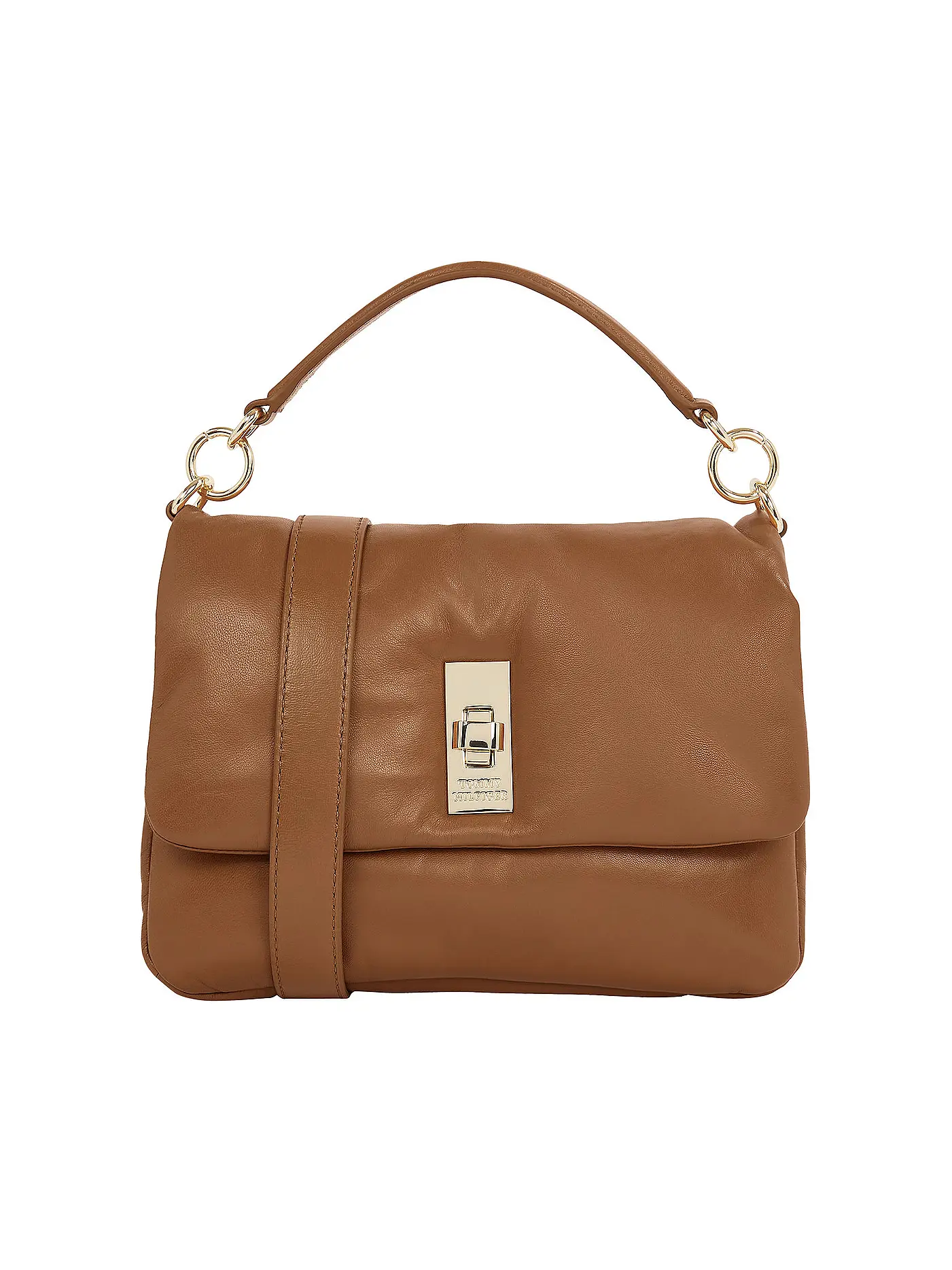 TOMMY HILFIGER | Ledertasche - Henkeltasche | 